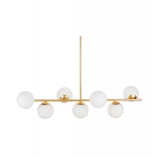 Люстра на штанге LUMINA DECO FREDICA LDP 6030-7 GD