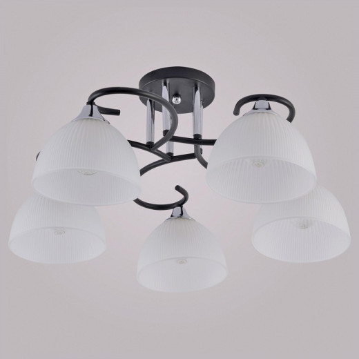 Люстра на штанге 01635-0.3-05 BK+CR