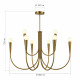 Люстра на штанге ST-Luce Dutchess SL1243.303.09