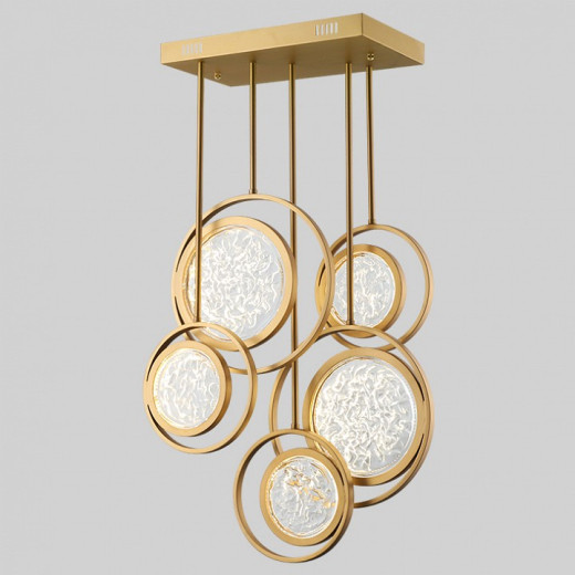 Люстра на штанге Imperiumloft Мун lighting collection L60 CAMEO01