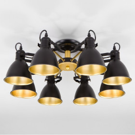 Люстра на штанге Eurosvet Denley 70112/8 черный