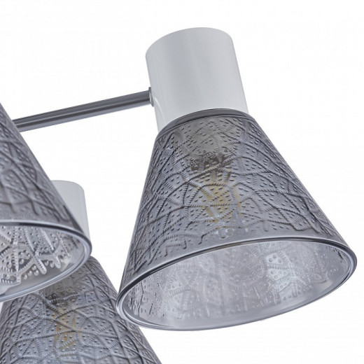 Люстра на штанге Arte Milano Napoli-322408 322408/5 CR+WH