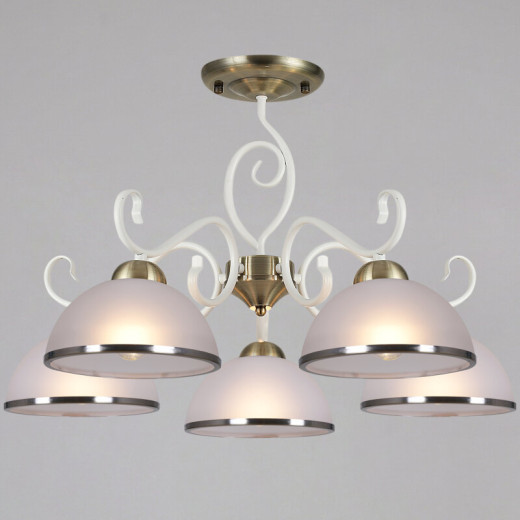 Люстра на штанге Reluce  CL 34847-0.3-05 WT+AB