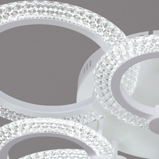 Люстра на штанге  68090-0.3-4+4 WH