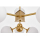 Люстра на штанге LUMINA DECO Zodiak LDP 160-12 MD+WT