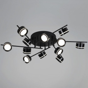 Люстра на штанге  10590-0.3-12 Black