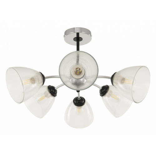 Люстра на штанге Arte Milano Napoli-329007 329007/3+3 CR.BK