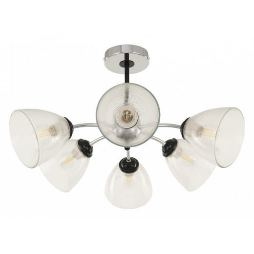 Люстра на штанге Arte Milano Napoli-329007 329007/3+3 CR.BK