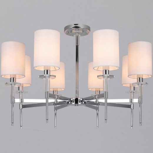 Люстра на штанге ILLUMICO  IL1382-8CPA-29 CR Romei