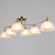 Люстра на штанге ILLUMICO  IL0909-6CSQ-26 AB ELITE