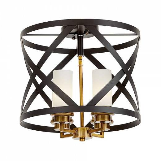 Люстра на штанге LUMINA DECO ASTILA LDP 1242-4 BK+MD