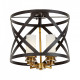 Люстра на штанге LUMINA DECO ASTILA LDP 1242-4 BK+MD