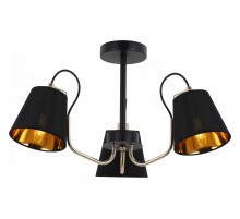Люстра на штанге ILLUMICO  IL6120-3COU-79 BK GD