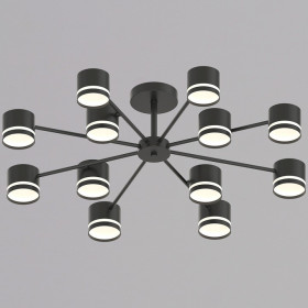 Люстра на штанге 89730-0.3-12 GX53 BK