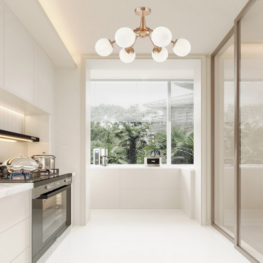 Люстра на штанге Arte Milano Napoli-8654 338654/6 FGD