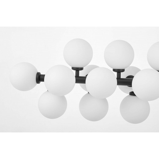 Люстра на штанге LUMINA DECO MARSIADA LDP 6033-24 BK