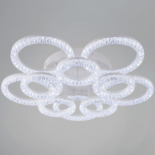 Люстра на штанге  09847-0.3-5+5A WH