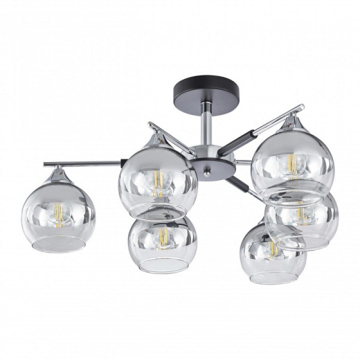 Люстра на штанге Arte Milano Napoli-9354 339354/6 CR+BK