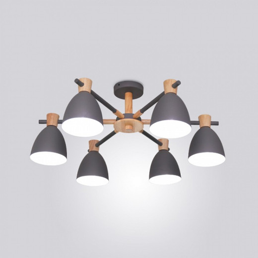 Люстра на штанге Imperiumloft Folke Gray FOLKE01