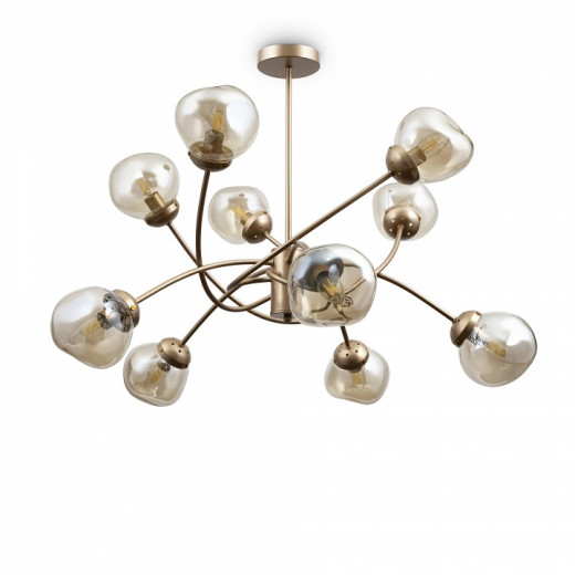 Люстра на штанге Freya  FR8017PL-10MG