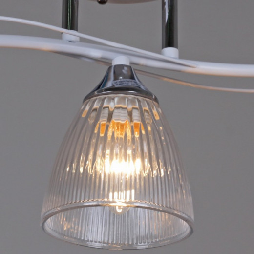 Люстра на штанге  87360-0.3-03 WH+CR