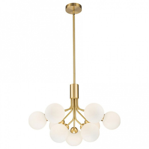 Люстра на штанге Belfast Bryson L-8130-6+3 BR GL