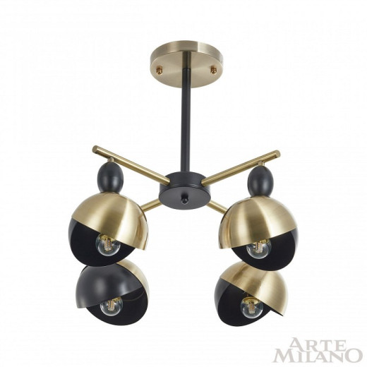 Люстра на штанге Arte Milano Neapolis-71307 271307/4 BK/GD