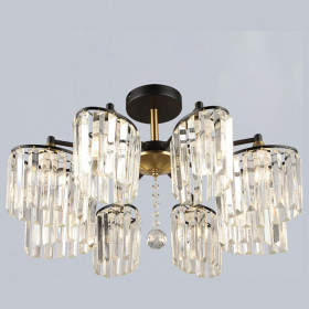 Люстра на штанге 63660 63660-0.3-08 BK+COP