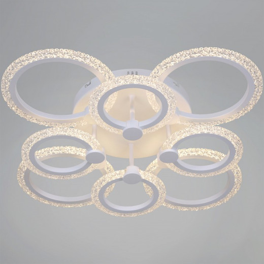 Люстра на штанге  51150-0.3-4+4 WH