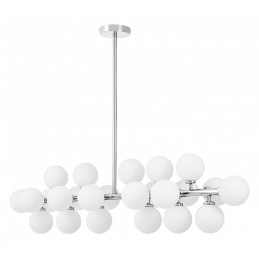 Люстра на штанге LUMINA DECO MARSIADA LDP 6033-24 CHR