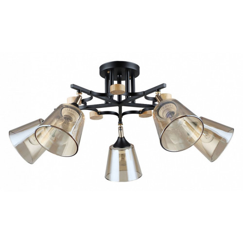 Люстра на штанге Arte Lamp Glassy A5078PL-5BK