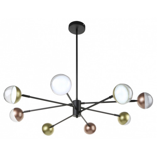 Люстра на штанге Escada DIVERSE 10271/8LED Gold/Copper