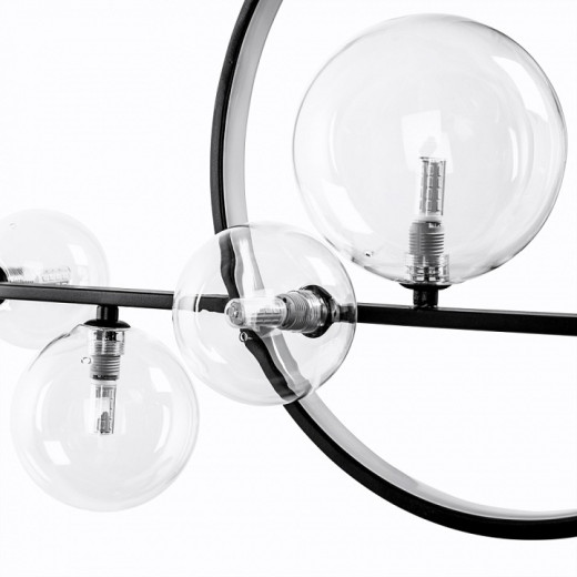 Люстра на штанге Arte Lamp Saturn A7791SP-59BK
