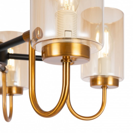 Люстра на штанге Freya Jewel FR5321CL-05BZ