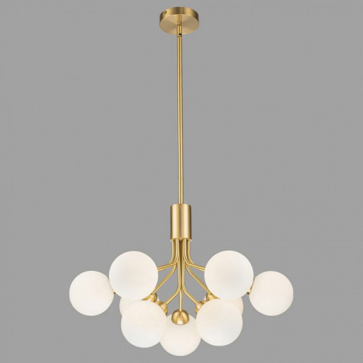 Люстра на штанге Belfast Bryson L-8130-6+3 BR GL