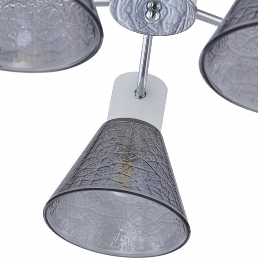 Люстра на штанге Arte Milano Napoli-322408 322408/5 CR+WH