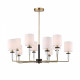Люстра на штанге ST-Luce BLACK+BRASS SL1404.303.10