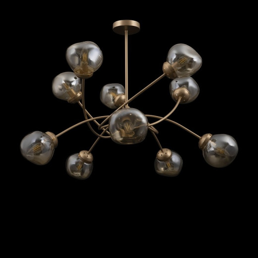 Люстра на штанге Freya  FR8017PL-10MG