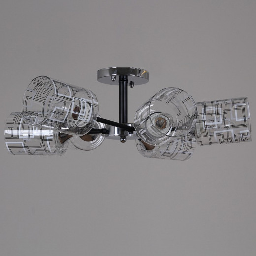 Люстра на штанге  26260-0.3-06 CR+BK