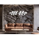 Люстра на штанге LUMINA DECO MARSIADA LDP 6033-24 BK