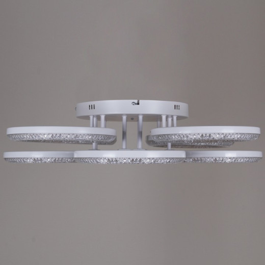 Люстра на штанге  67120-0.3-4+4C WH