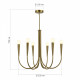 Люстра на штанге ST-Luce Dutchess SL1243.303.06