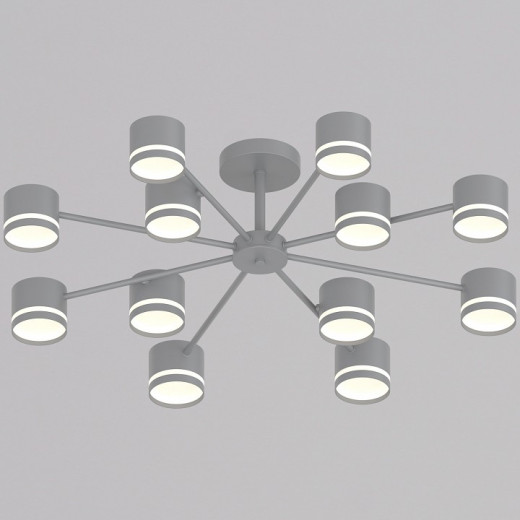 Люстра на штанге 89730-0.3-12 GX53 GREY