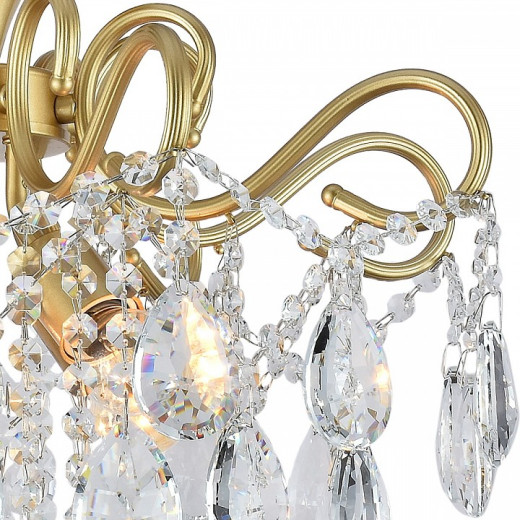 Люстра на штанге 04066-0.3-04 MATT GOLD+CR