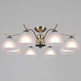 Люстра на штанге ILLUMICO  IL0896-8CSQ-26 AB ELITE