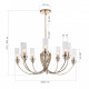 Люстра на штанге ST-Luce Elegra SL1402.203.10