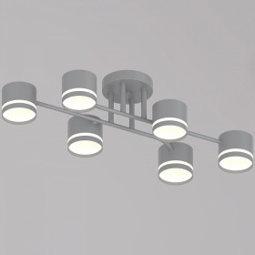 Люстра на штанге 77730 77730-0.3-06 GX53 GREY