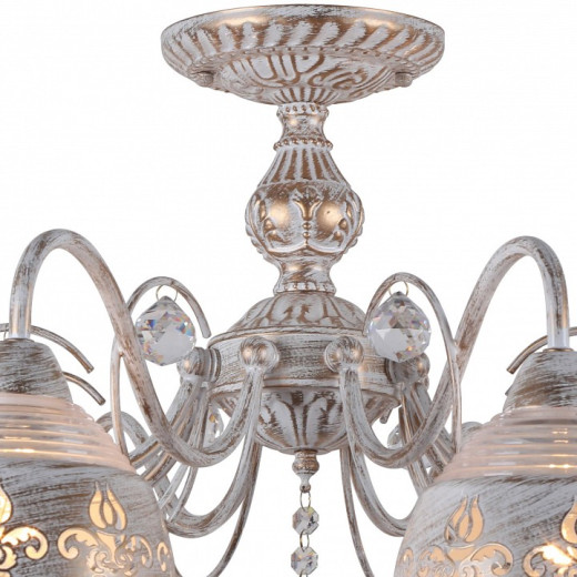 Люстра на штанге Arte Lamp Sicilia A9106PL-8WG