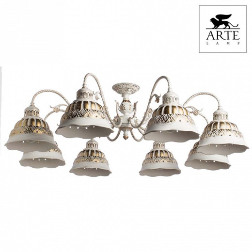 Люстра на штанге Arte Lamp Chiesa A2814PL-8WG