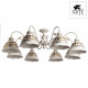 Люстра на штанге Arte Lamp Chiesa A2814PL-8WG